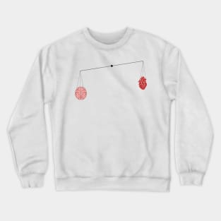 Heart And Brain Crewneck Sweatshirt